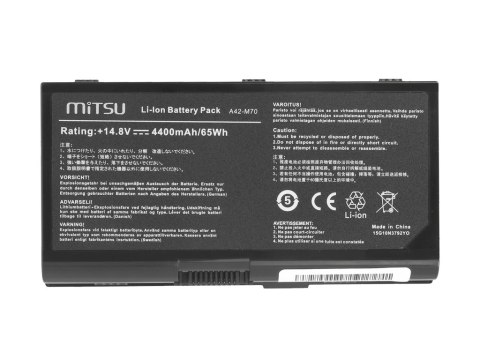 Bateria Mitsu do Asus G72, M70, N70