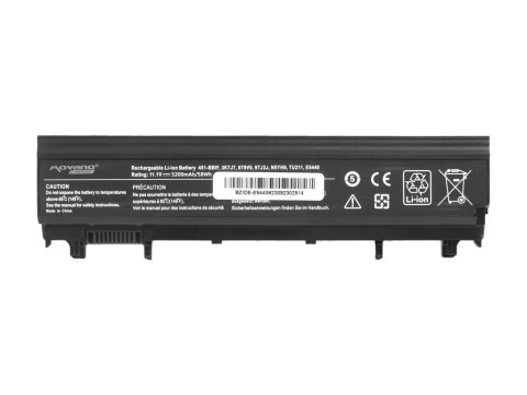 Bateria Movano Premium do Dell Latitude E5440, E5540 (5200mAh)