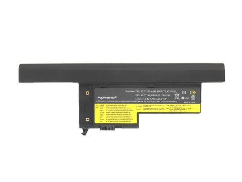 Bateria Movano do IBM X60, X60s (4400mAh)