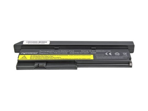 Bateria Movano do Lenovo X200 (6600mAh)