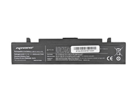 Bateria Movano do Samsung R460, R519 (6600mAh)