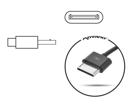 Zasilacz Movano 15v 1.2a (30 pin) 18W, TF600 do Tablet Asus