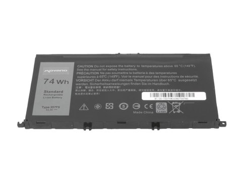 Bateria Movano do Dell Inspiron 15 (7557), 15 (7559) - 6600mAh