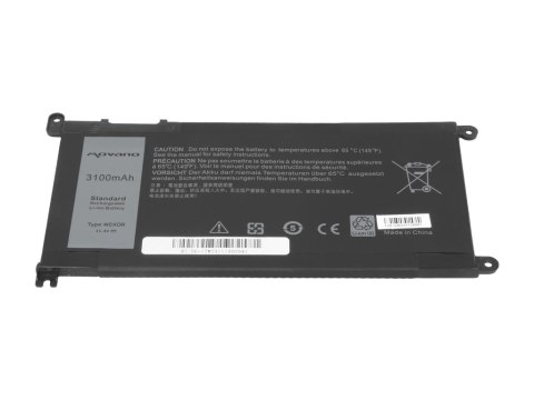 Bateria Movano do Dell Vostro 14 (5468), Inspiron 15 (5568) - 3100mAh